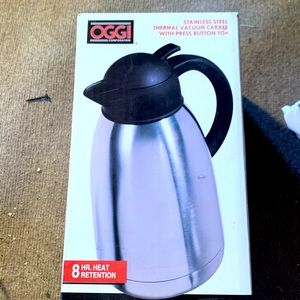 Oggi insulated steel thermal carafe